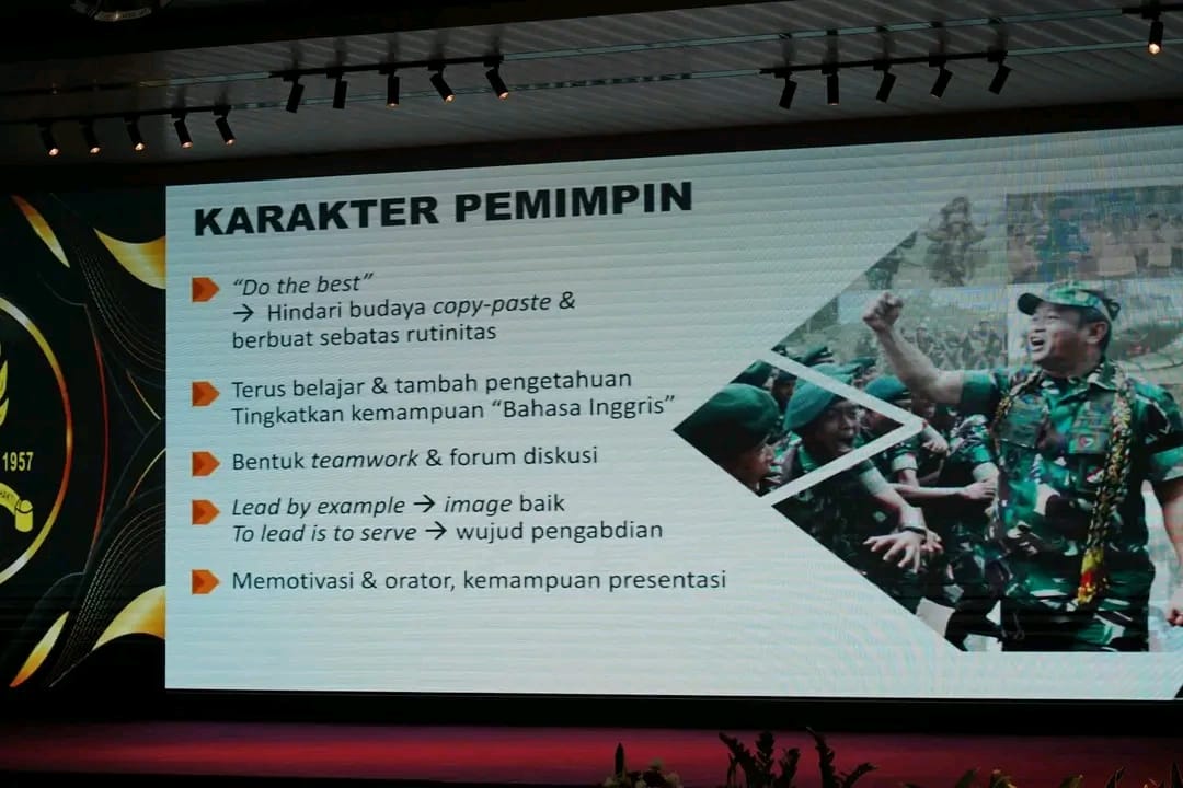Kasad Berikan Ceramah Pembekalan Kepada Taruna Akmil Tingkat III dan IV