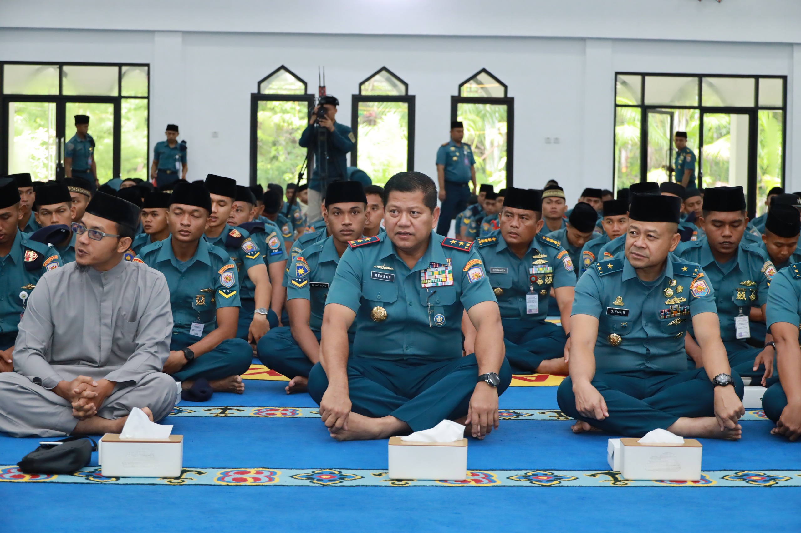 Peringatan Tahun Baru Islam 1447 H Serentak via Vicon, Pangkoarmada III Ajak Prajurit Maknai Hijrah dan Jaga Amanah