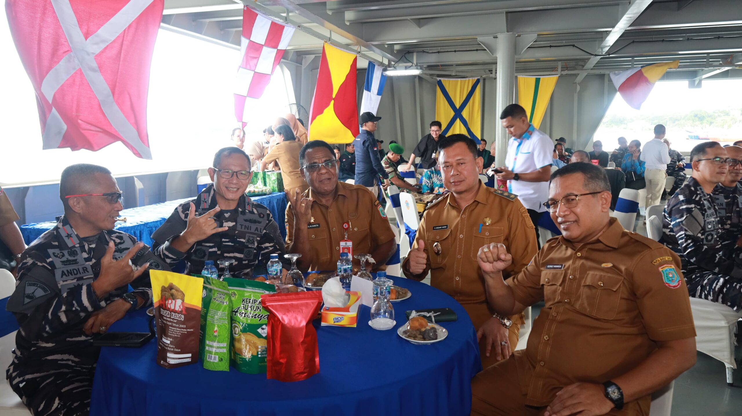 Lantamal XIV dan Bank Indonesia Kukuhkan Kedaulatan Rupiah di Pulau Terluar Papua Barat Daya