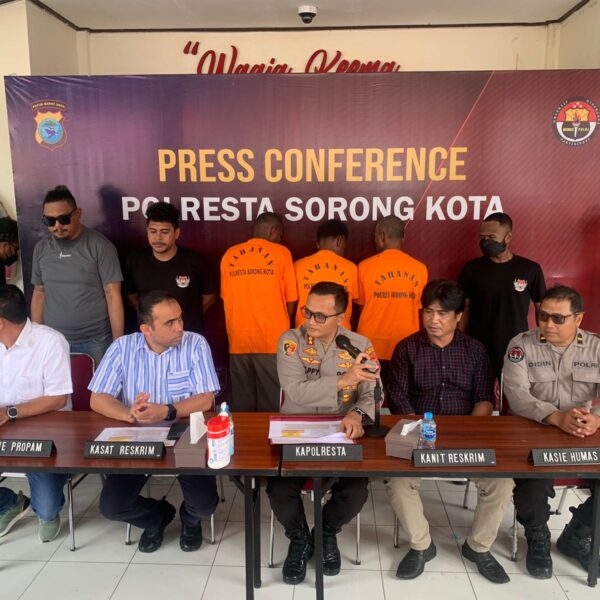 Kapolresta Sorong Ungkap Kasus Pemerkosaan dan Pembunuhan Keji di Belakang Ruko Argo