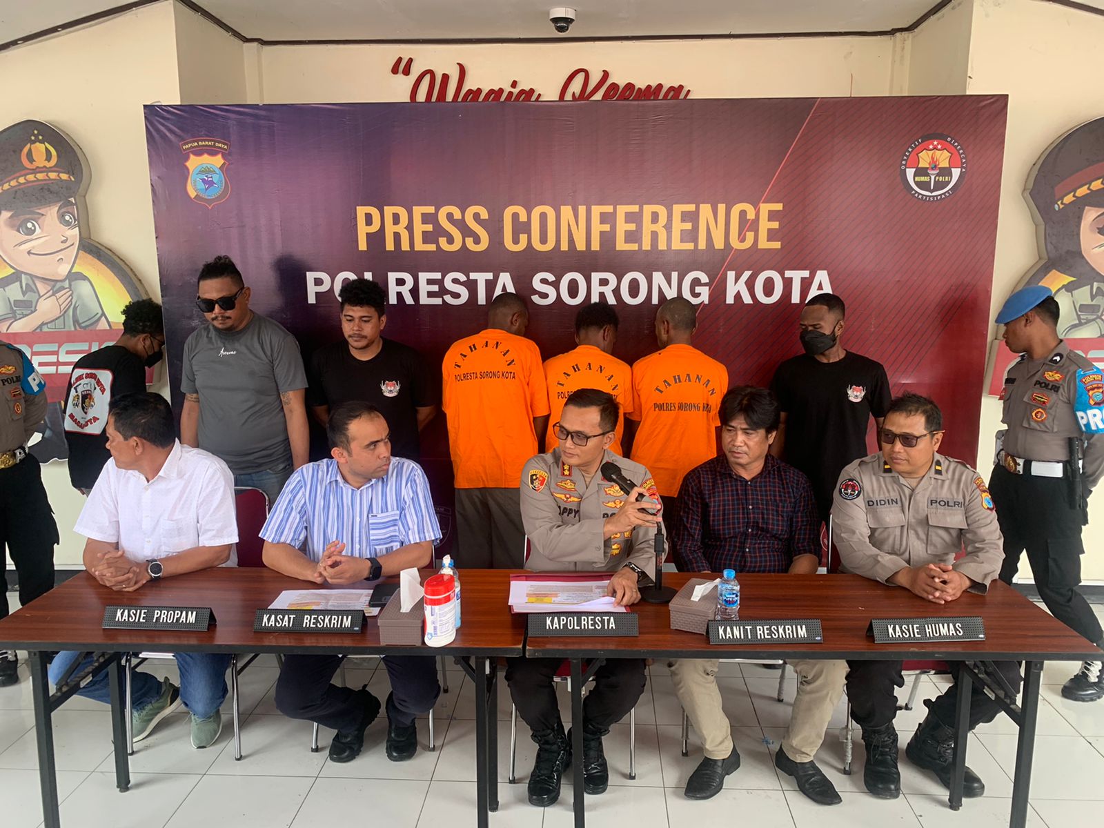 Kapolresta Sorong Ungkap Kasus Pemerkosaan dan Pembunuhan Keji di Belakang Ruko Argo