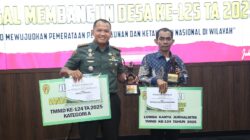 Ukir Prestasi, Kodim 1710/Mimika Raih 2 Kategori Juara Lomba TMMD Ke-124 TA 2025