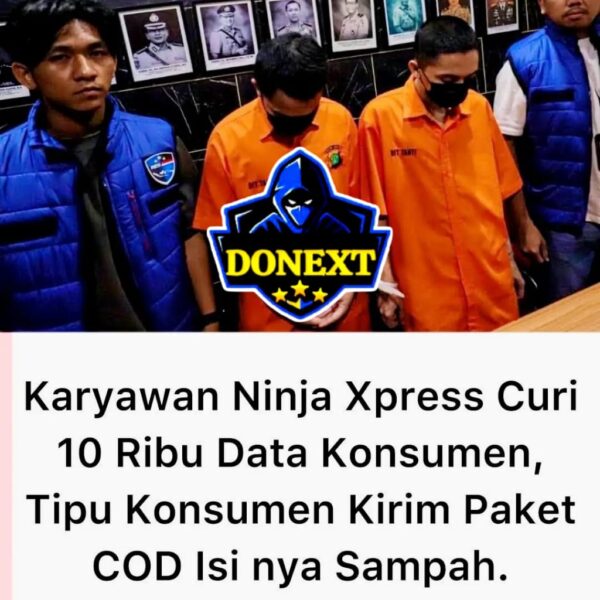 Skandal Data Ninja Xpress: Paket COD Berisi Sampah, Polisi Tangkap 2 Pelaku