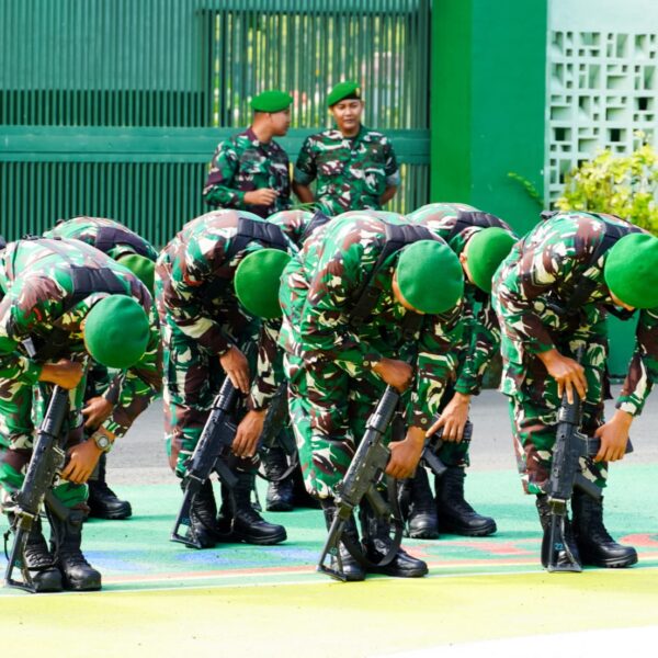 Tim Waslakgiat Kodiklat Angkatan Darat Pantau Permildas Kodim Bojonegoro