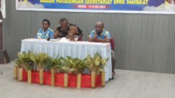 Bimtek Persidangan DPRK Maybrat Resmi Ditutup, Kabag: Ilmu Ini Jantung Pemerintahan