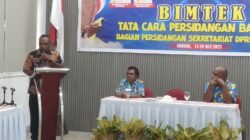 Mantapkan Profesionalisme Lewat Penutupan Bimtek Persidangan DPRK Maybrat di Sorong