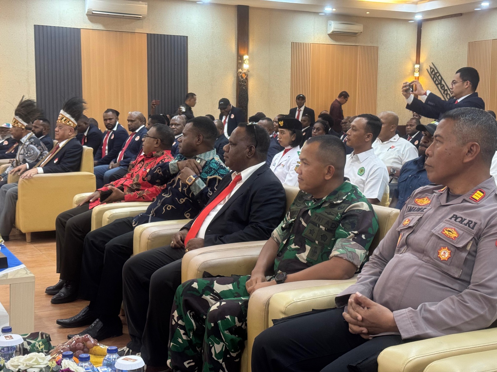 Dukung Perkembangan Olahraga Di Wilayah, Komandan Kodim 1710/Mimika Hadiri Acara Pelantikan