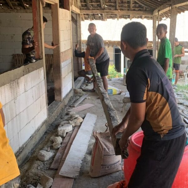 TMMD 125 Bojonegoro Realisasikan Peningkatan Kualitas Aladin Rutilahu