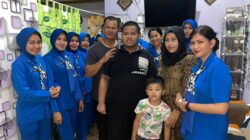 Danyonif 2 Marinir Bersama Ketua Ranting B Cabang 2 Korcab Pasmar 1 Laksanakan Kunjungan Sosial ke Rumah Prajurit