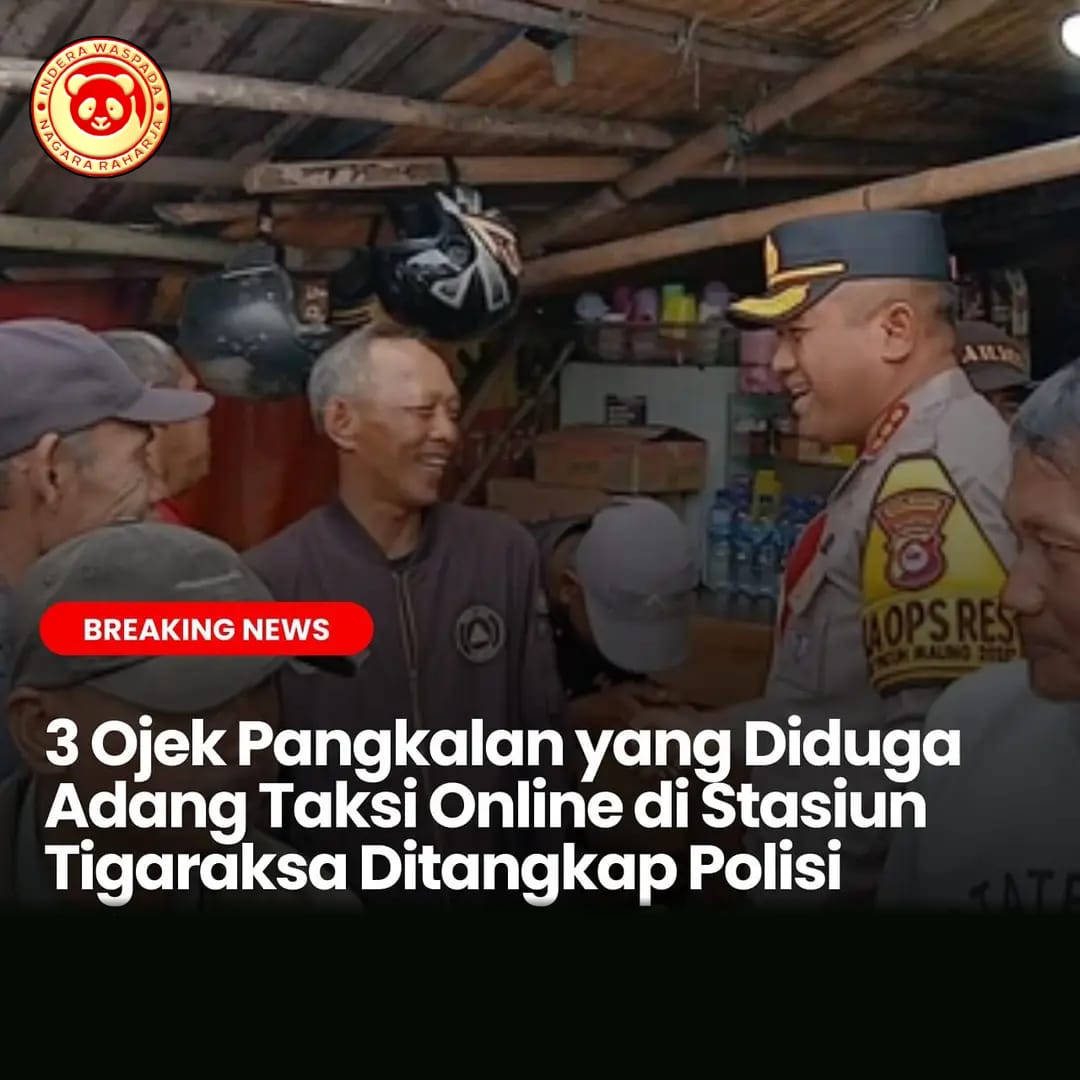 Tiga Pria Terlibat Penghadangan Taksi Online di Tangerang Diperiksa Polisi