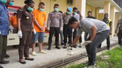 Empat Kasus Narkotika Diungkap, Polda Papua Barat Musnahkan Barang Bukti di Hadapan Tersangka