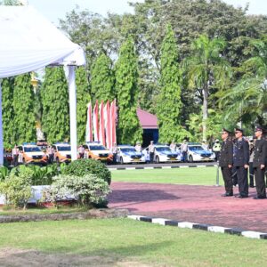 Danlanud Sultan Hasanuddin Hadiri Upacara Peringatan HUT Bhayangkara ke-79
