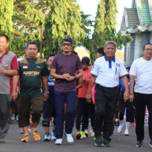 Jelang Peringatan Hari Bhakti Ke-78 TNI AU, Lanud Sultan Hasanuddin Bersama Pemda Kabupaten Pinrang Gelar Fun Run Jelang Peringatan Hari Bhakti Ke-78 TNI AU, Lanud Sultan Hasanuddin Bersama Pemda Kabupaten Pinrang Gelar Fun Run
