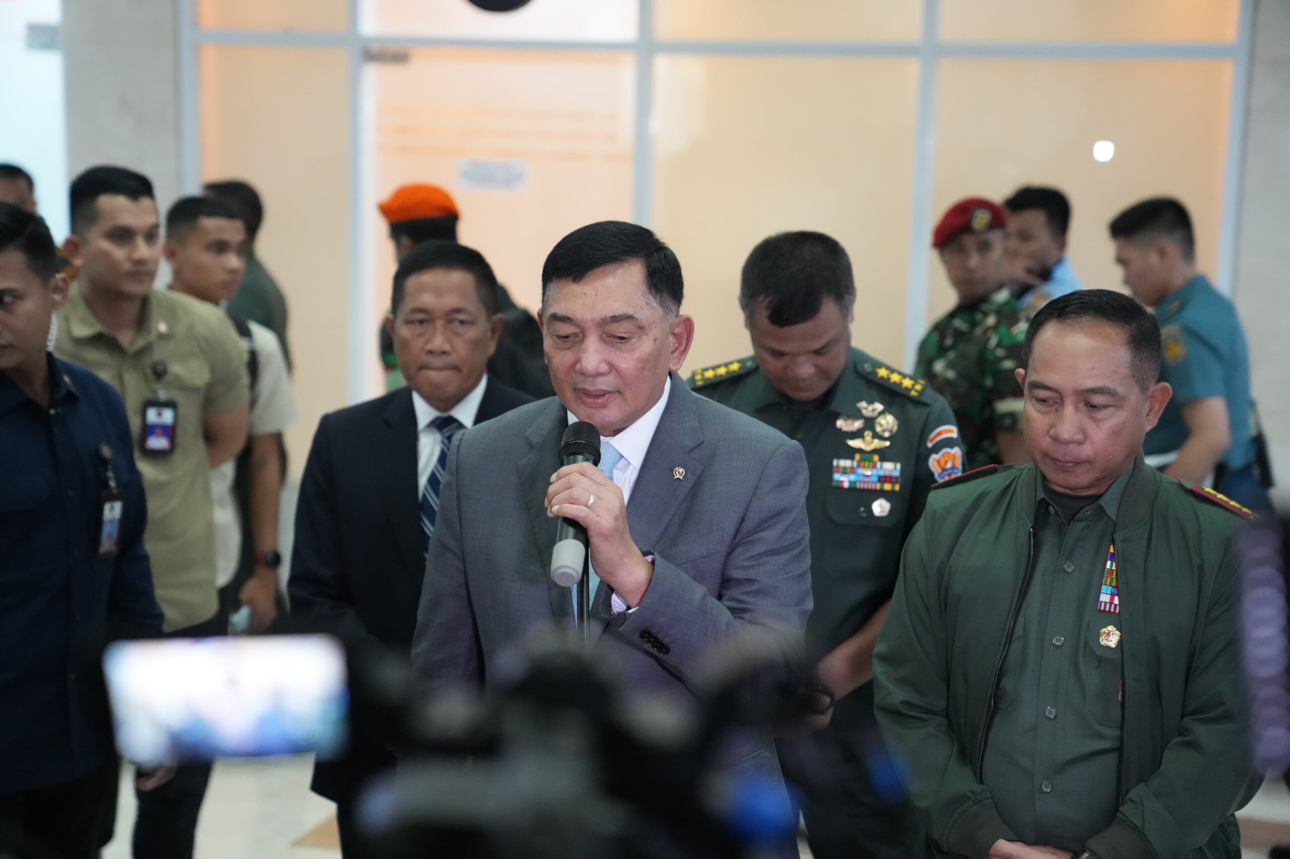 Panglima TNI dan Menhan RI Hadiri Raker Bersama Komisi I DPR RI