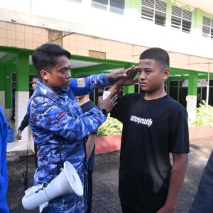 Personel Lanud Sultan Hasanuddin Berikan Pendidikan Karakter Kepada Siswa SMK Darussalam
