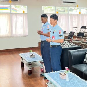 Jelang Peringatan Ke-78 Hari Bakti TNI Angkatan Udara, Lanud Sultan Hasanuddin Gelar Doa Bersama