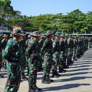 Kadispotdirga Lanud Sultan Hasanuddin Hadiri Pembukaan TMMD ke-125 di Kabupaten Maros