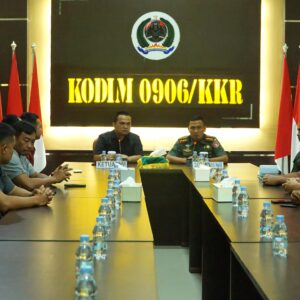 Kodim 0906/Kkr Terima Kunjungan Kerja Tim Aswasev Sintelad Bidang Renproggar Kodim 0906/Kkr Terima Kunjungan Kerja Tim Aswasev Sintelad Bidang Renproggar