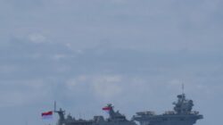 Koarmada III Gelar Passex dan Waspam Bersama UK Carrier Strike Group di Perairan Barat Daya Pulau Buru