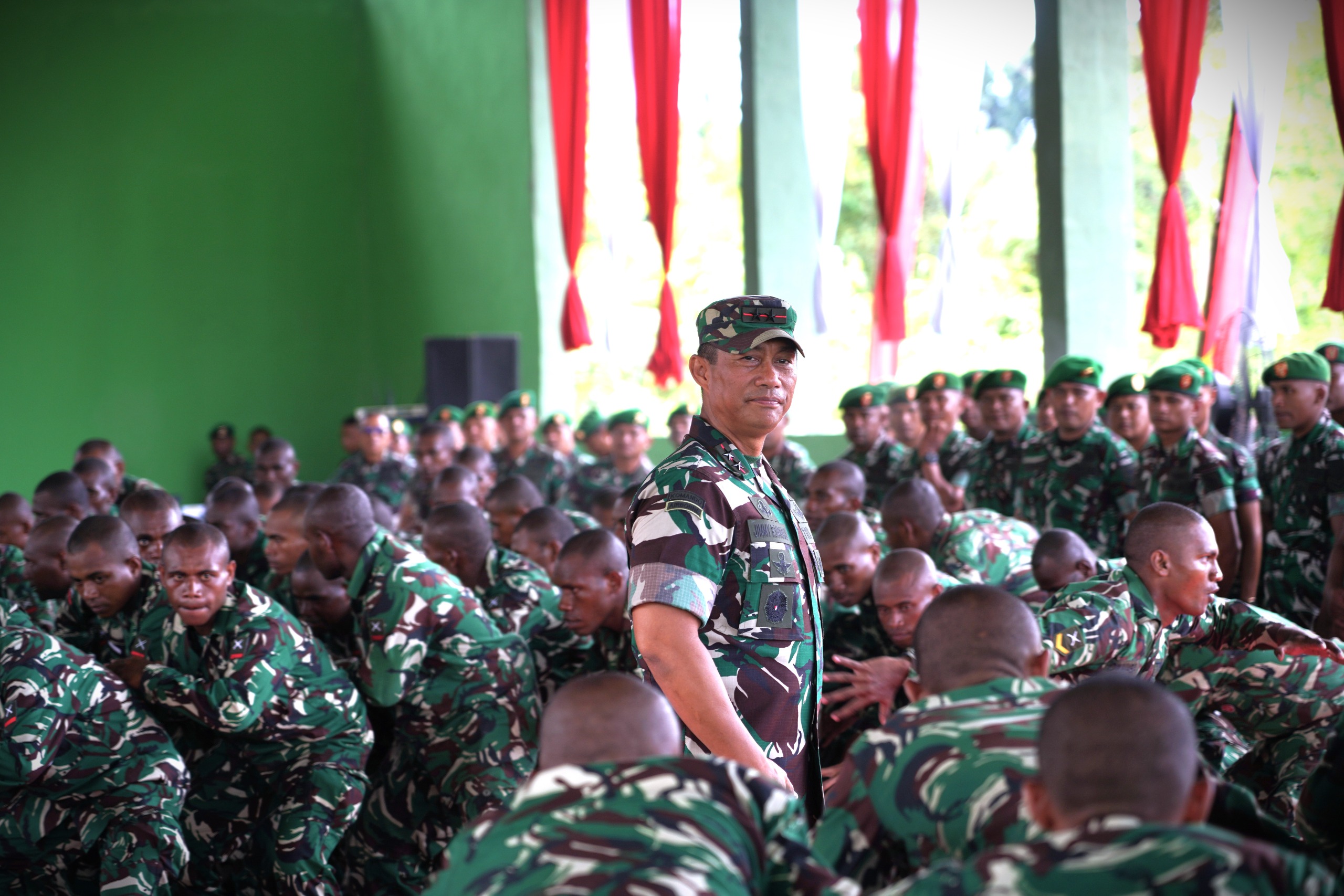 Hadir Sebagai Motivator Menuju Pembaharuan Pendidikan, Pangdam Support Rindam XVIII/Kasuari