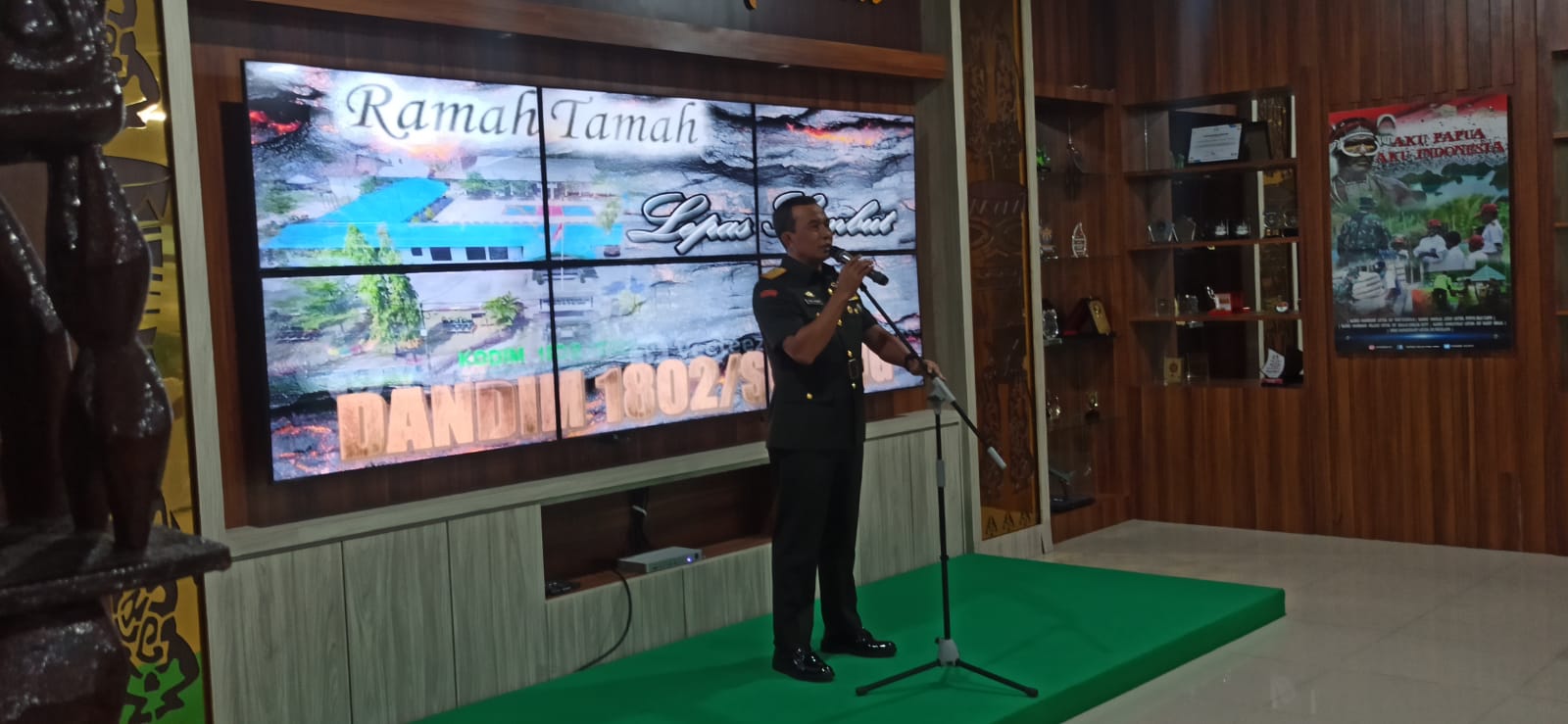 Danrem 181/PVT Tegaskan Dukungan Penuh Program Makan Bergizi Nasional di PBD