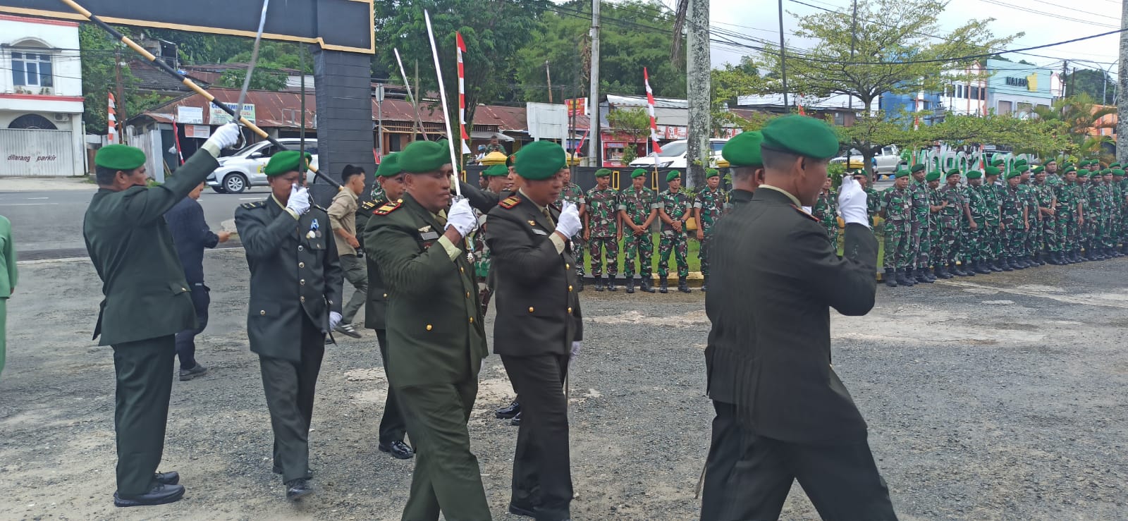 Kodim 1802 Sorong Gelar Lepas Sambut Komandan: Letkol CZI Angga Wijaya Pamit, Letkol Inf Renaldi, S.I.P siap Lanjutkan Pengabdian