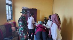 Tulus Ikhlas..!! Pemeriksaan Kesehatan, Pengobatan Massal oleh Satgas TMMD 125 Kodim 1506/Namlea