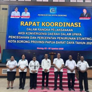 Kota Sorong Perkuat Sinergi Lintas Sektor untuk Percepatan Penurunan Stunting 2025