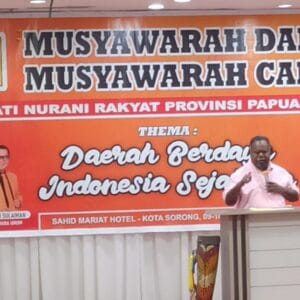 Gubernur PBD Buka Musda Hanura: Daerah Berdaya, Indonesia Sejahtera