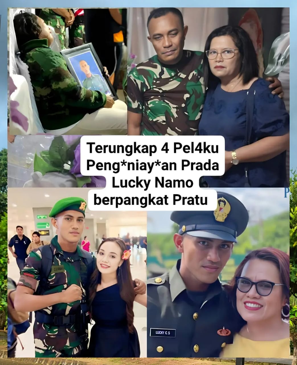 Diam-Diam Masuk ICU, Prada Lucky Meninggal Tanpa Kabar ke Keluarga