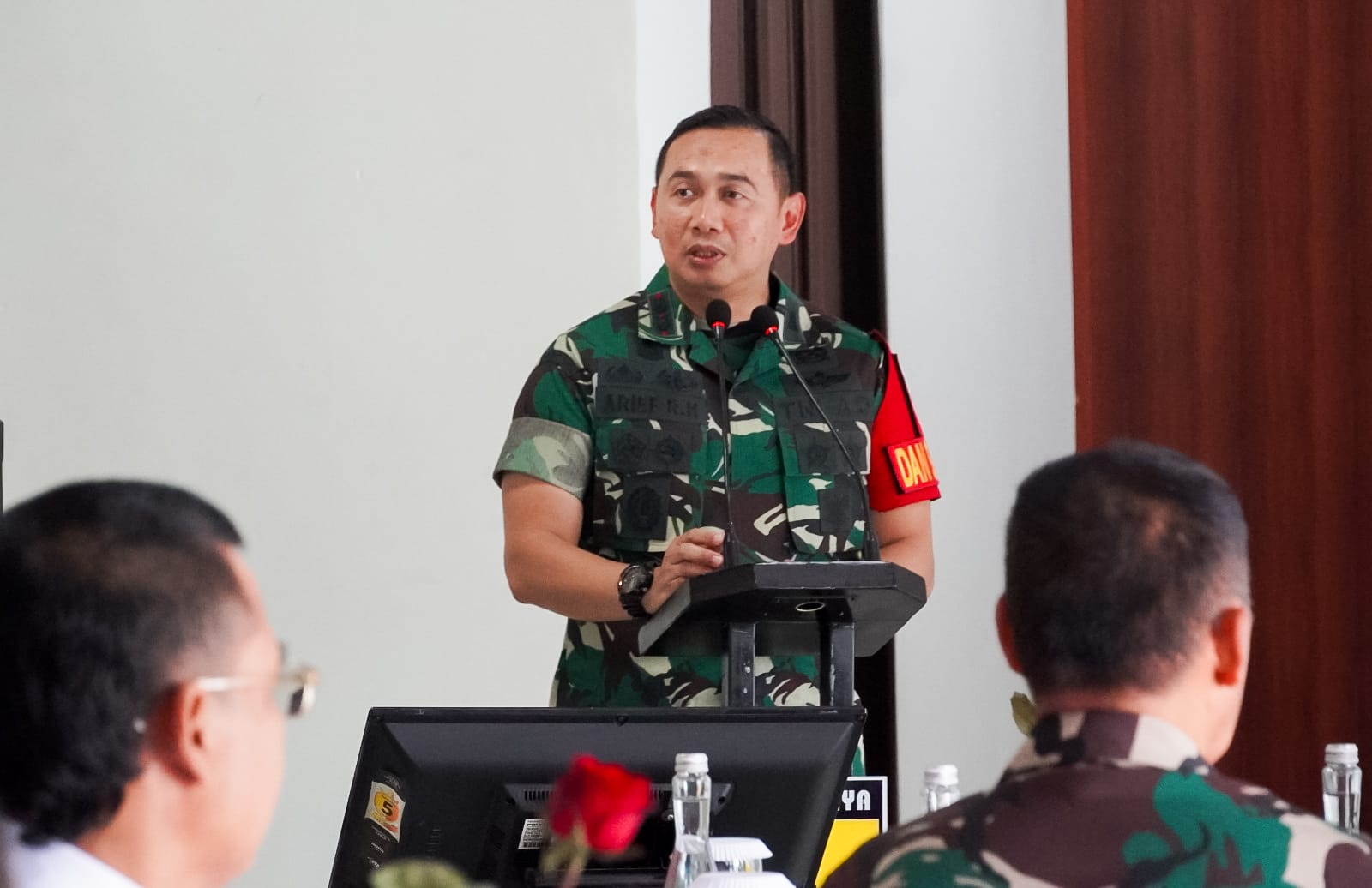 Kodim 0813 Bojonegoro terima Kunjungan Tim Wasev TMMD ke- 125