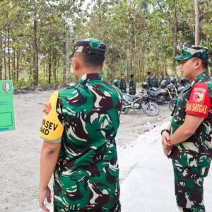Tim Wasev Mabes TNI-AD tinjau Sasaran TMMD 125 Bojonegoro
