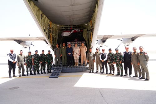 Satgas Garuda Merah Putih-II Tiba di Yordania, Siap Salurkan Bantuan Kemanusiaan untuk Gaza
