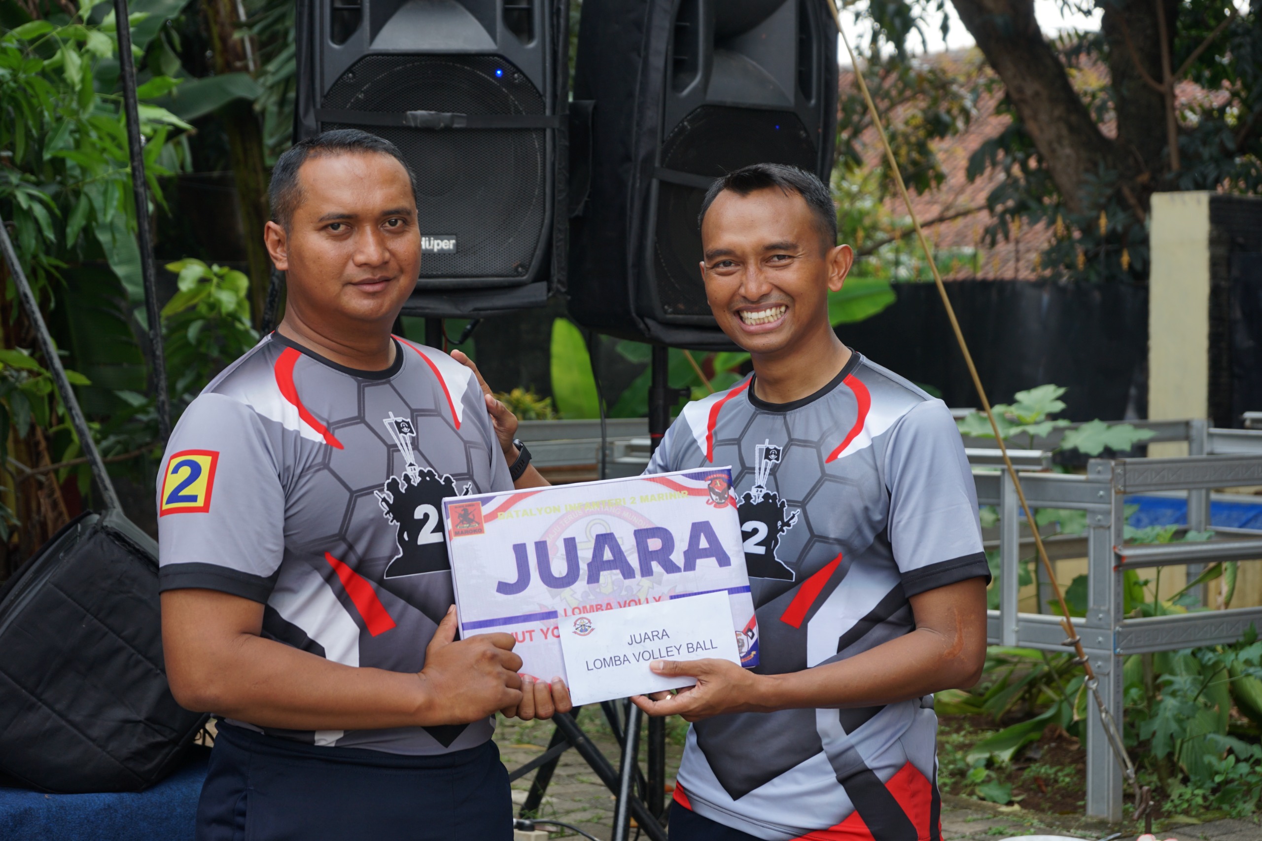 Para Mantan Danyonif 2 Marinir Hadiri Acara Puncak HUT Batalyon Infanteri 2 Marinir