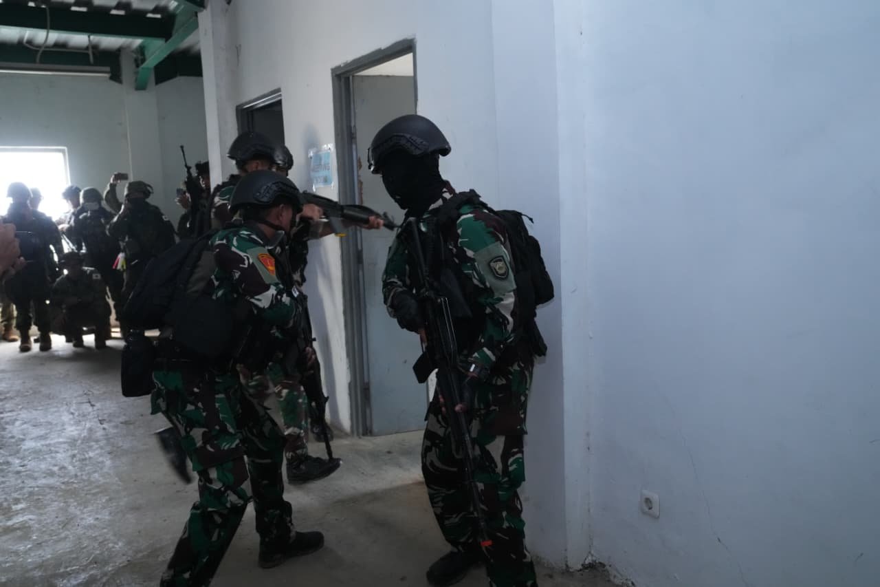 TNI dan Pasukan Multinasional Uji Interoperabilitas di Medan Tropis dan Pertempuran Jarak Dekat