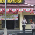 Polres Maybrat Gelar Upacara Sertijab PS. Wakapolres, Kabag Ops dan Kapolsek Ayamaru Utara