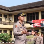 Wakapolres Cilegon Pimpin Apel Jam Pimpinan, Tekankan Responsifitas Personel dan Penguatan Patroli