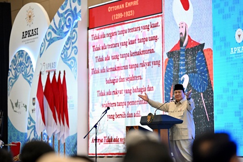 Panglima TNI Hadiri APKASI Otonomi Expo 2025; Produk Lokal Mengglobal