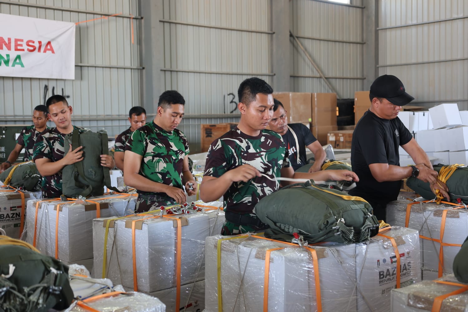 Panglima TNI Perintahkan Operasi Bantuan Kemanusiaan Gaza Untuk Dilanjutkan