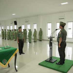 Kepala Staf Kodim 0906/Kkr Pimpin Korps Raport Masuk Dan Pindah Satuan Kepala Staf Kodim 0906/Kkr Pimpin Korps Raport Masuk Dan Pindah Satuan