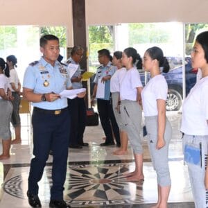 Danlanud Sultan Hasanuddin Pimpin Sidang Pantukhirda Casis Bintara Gel. II/A-56 Tahun 2025
