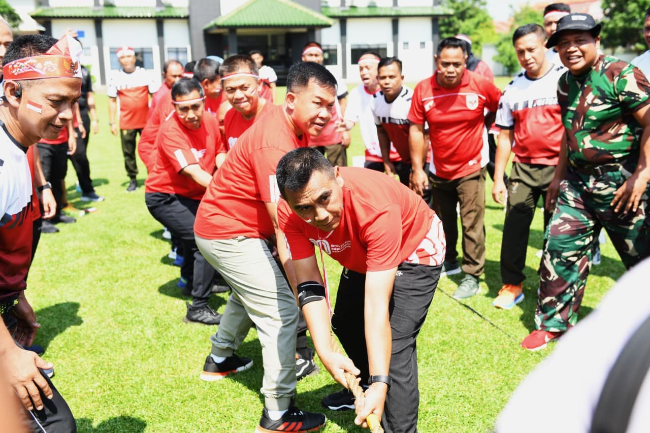 Sambut Kemerdekaan RI Ke-80, Pusterad Gelar Berbagai Lomba