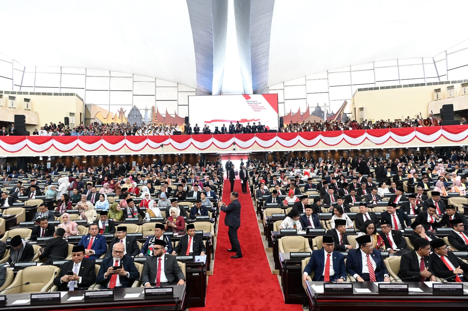 Panglima TNI Hadiri Sidang Tahunan MPR RI dan Sidang Bersama DPR -DPD RI 2025