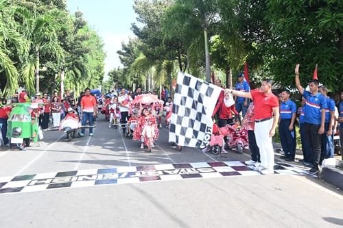 Semarak Perayaan HUT Ke-80 Kemerdekaan Republik Indonesia di Lanud Sultan Hasanuddin