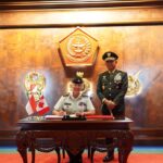 Pererat Hubungan Militer, TNI Dan CAF Tanda Tangani MoU