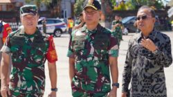 Panglima TNI Dampingi Presiden Prabowo Tinjau Lokasi Pasca Banjir di Bali