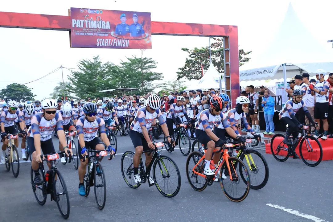 Tour de Pattimura 2025 Sukses Digelar di Tidore