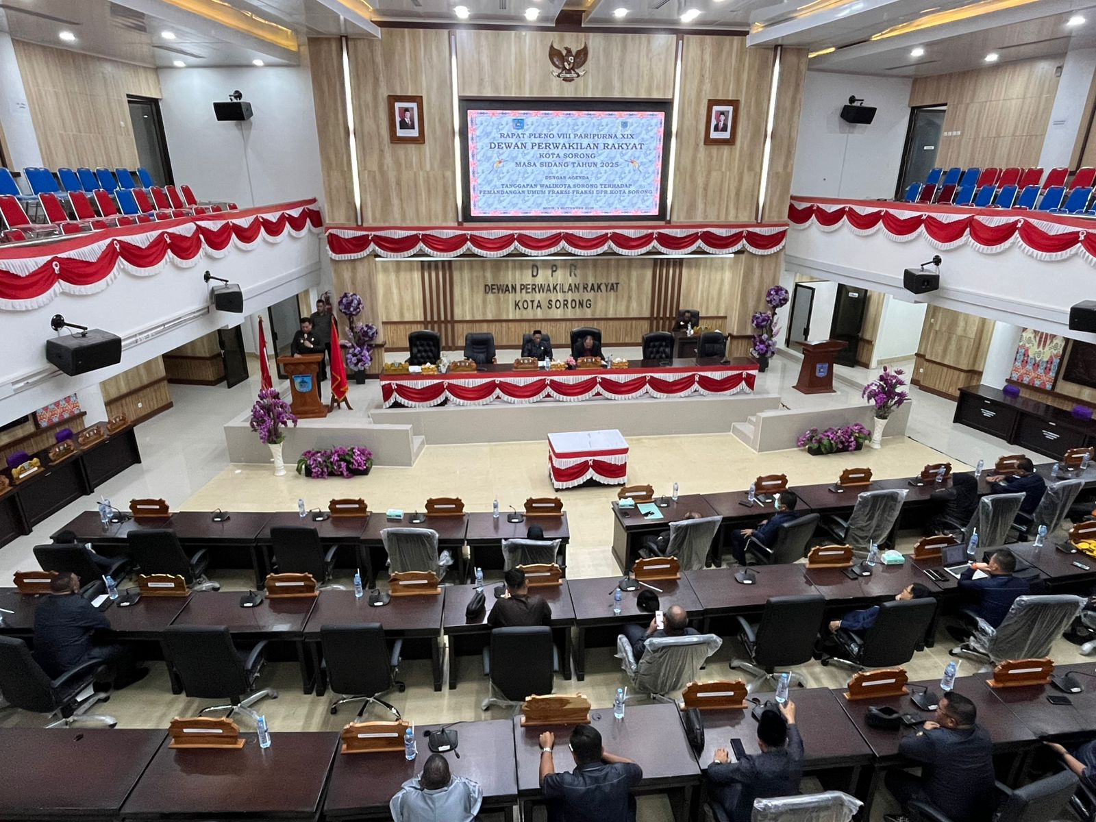 Wali Kota Sorong Jawab Fraksi DPRD: RPJMD 2025–2029 Tegaskan Komitmen Pembangunan