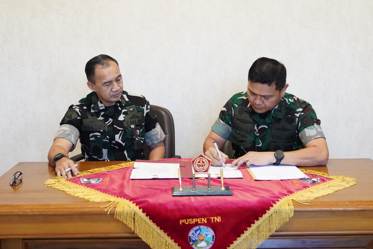 Jabatan Wakapuspen TNI Resmi Diserahterimakan