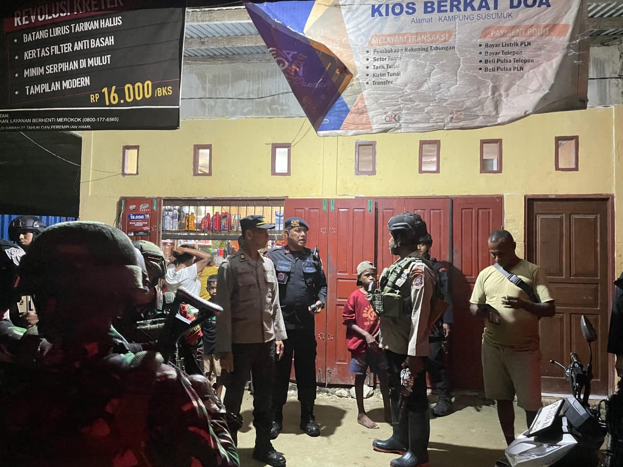 Polri Bersama TNI Gelar Patroli Besar di Maybrat, Wujudkan Rasa Aman Warga